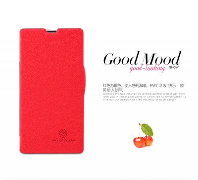 Чехол (книжка) Nillkin Fresh Series для Sony Xperia ZR M36h (C5503) — eCase