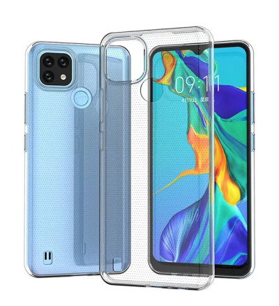 Силіконовий чохол для Realme C21 (Crystal Clear) — eCase
