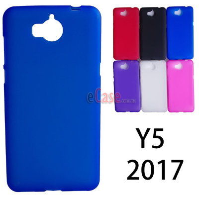 TPU накладка для Huawei Y5 2017 (матовый, однотонный) — eCase
