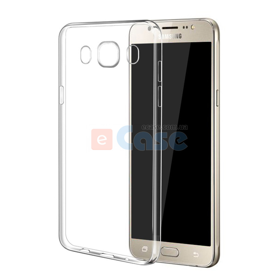 Прозрачная ТПУ накладка для Samsung J510 Galaxy J5 2016 EXELINE Crystal (Strong 0,5мм) фото 1 — eCase