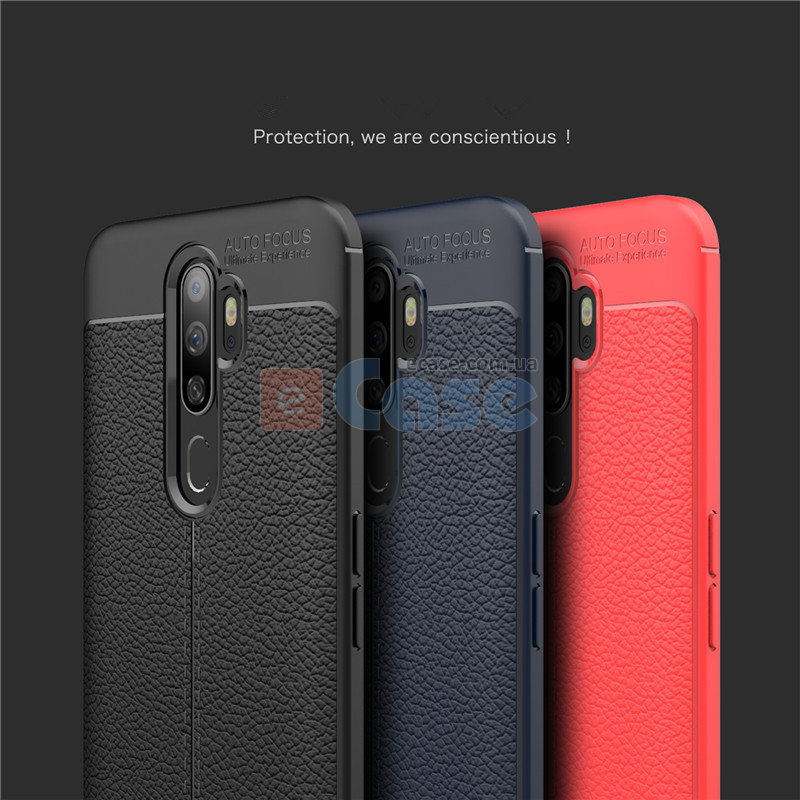 ТПУ накладка Leather для OPPO A5 2020 фото 1 — eCase
