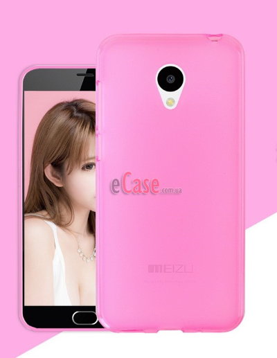 TPU накладка для Meizu M3s (матовый, однотонный) — eCase