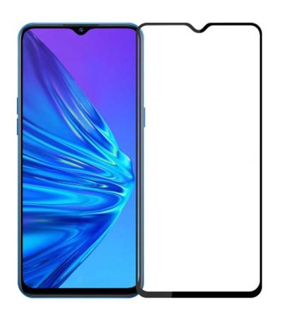 Захисне скло для Realme 5 Pro (Tempered Glass Frame 2,5 D) з рамкою — eCase