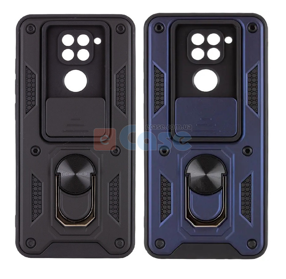 TPU+PC чохол Kvadratic Ring Gate для Xiaomi Redmi Note 9 фото 1 — eCase