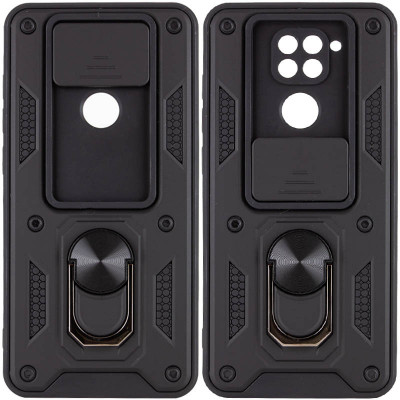 TPU+PC чохол Kvadratic Ring Gate для Xiaomi Redmi Note 9 — eCase