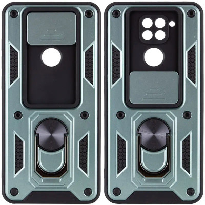 TPU+PC чохол Kvadratic Ring Gate для Xiaomi Redmi Note 9 — eCase