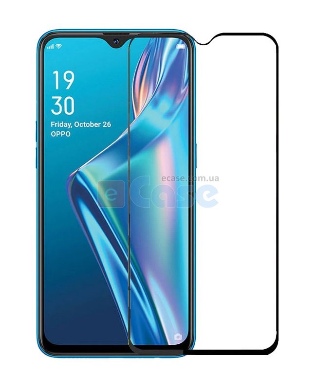Захисне скло для Oppo Reno 3 (Tempered Glass Frame 2,5 D) з рамкою фото 1 — eCase
