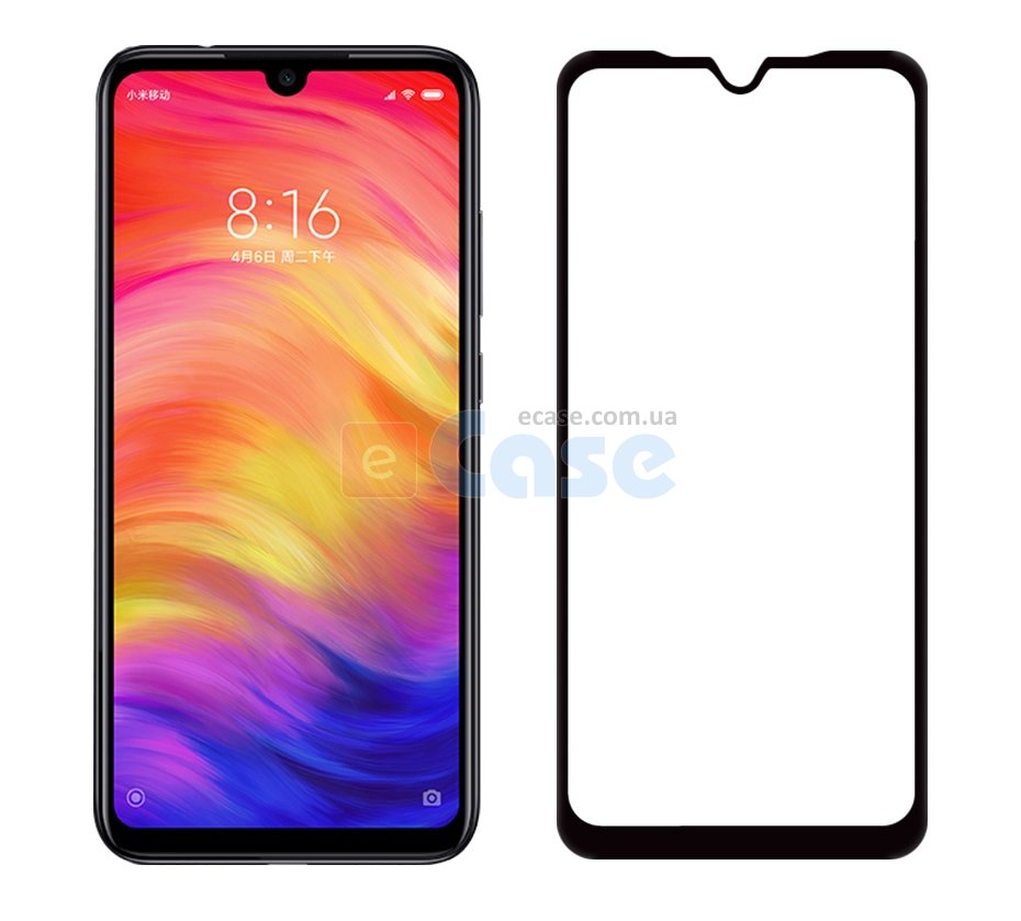 Захисне скло 3D Full-screen Color Frame для Xiaomi Redmi Note 7 фото 1 — eCase