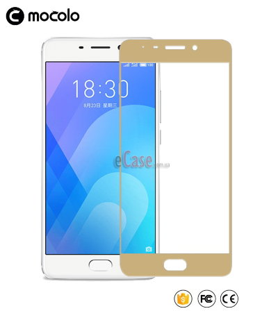 Захисне скло MOCOLO з рамкою для Meizu M6 Note — eCase