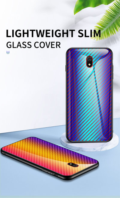 Накладка TPU + Glass Knitting для Xiaomi Redmi 8A — eCase