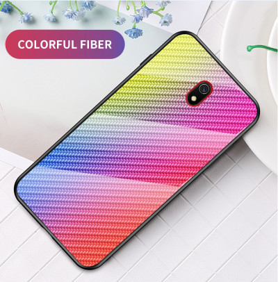 Накладка TPU + Glass Knitting для Xiaomi Redmi 8A — eCase