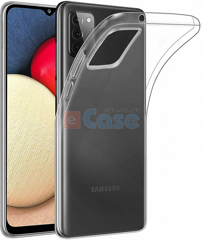 Прозрачный TPU чехол Start 1.5 мм для Samsung Galaxy A02s фото 1 — eCase