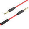 Аудио кабель AUX HOCO UPA12 (2 Plug with mic) (3.5мм) фото 5 — eCase
