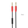 Аудио кабель AUX HOCO UPA12 (2 Plug with mic) (3.5мм) фото 9 — eCase
