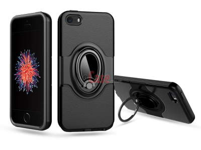 TPU+PC накладка Feather для iPhone 5 / 5S / SE (з підставкою) — eCase