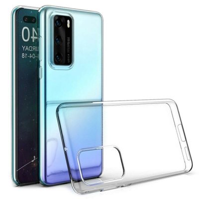 Прозрачная ТПУ накладка для Huawei P40 Pro EXELINE Crystal (Strong 0,5мм) — eCase