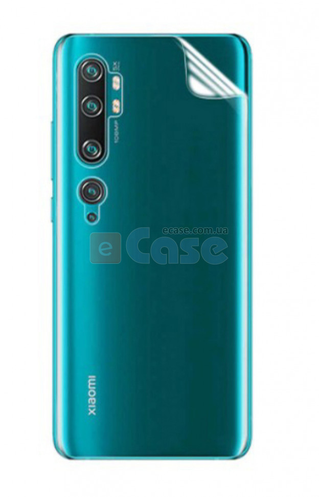 Гидрогелевая пленка на камеру и заднюю панель HD Clear для Xiaomi Mi Note 10 Pro фото 1 — eCase