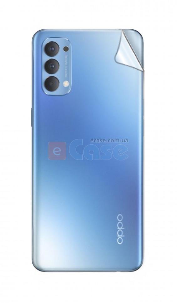 Гидрогелевая пленка на камеру и заднюю панель HD Clear для OPPO Reno 4 фото 1 — eCase