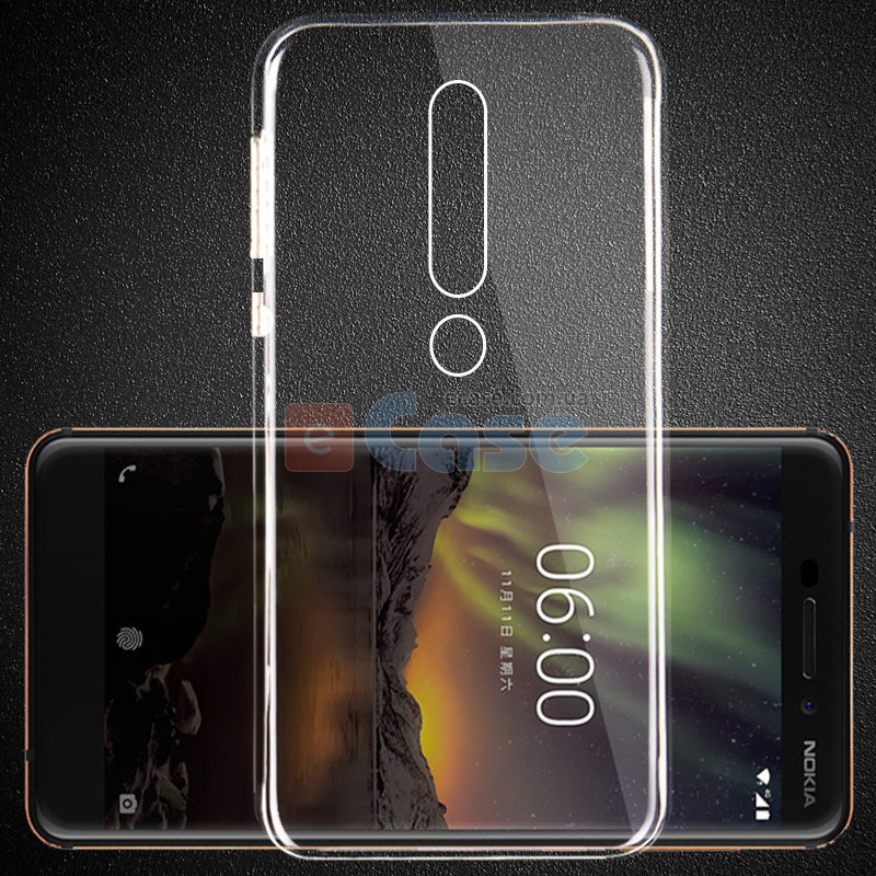 Прозора ТПУ накладка для Nokia 6.1 EXELINE Crystal (Strong 0,5 мм) фото 1 — eCase