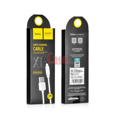 USB кабель HOCO X1 Rapid 1M (Lightning) фото 1 — eCase