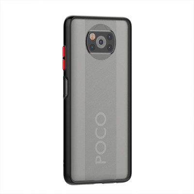 Чехол Frosted Buttons для Xiaomi Poco X3 — eCase