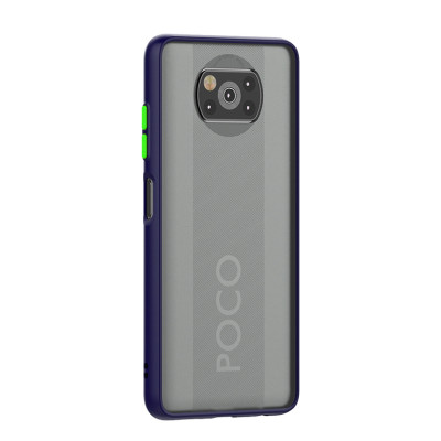 Чехол Frosted Buttons для Xiaomi Poco X3 — eCase