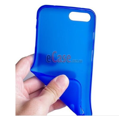 TPU накладка для iPhone 8 Plus (матовий, однотонний) &mdash; eCase