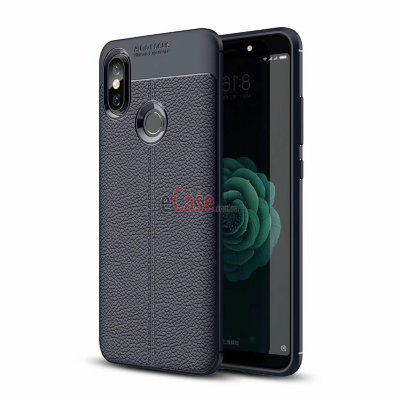 ТПУ накладка Leather для Xiaomi Mi A2 &mdash; eCase