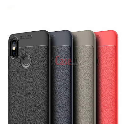 ТПУ накладка Leather для Xiaomi Mi A2 &mdash; eCase