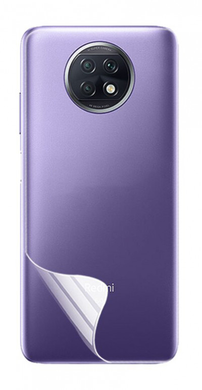 Гідрогелева плівка на камеру та задню панель HD Clear для Xiaomi Redmi Note 9 5G — eCase