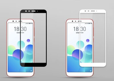 Защитное стекло 3D Full-screen Color Frame для Meizu M8c — eCase