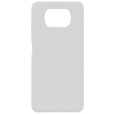 TPU чехол Matte для Xiaomi Poco X3 (однотонный) — eCase