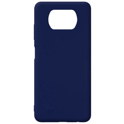 TPU чехол Matte для Xiaomi Poco X3 (однотонный) — eCase