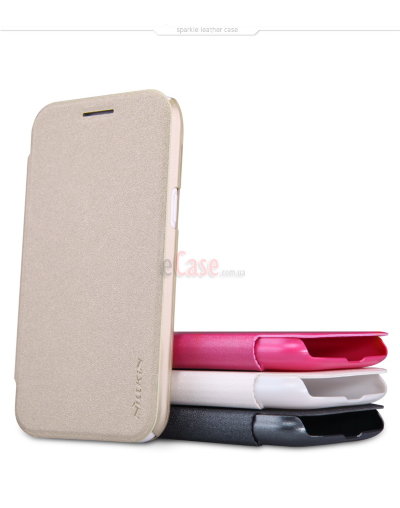 Чохол (книжка) Nillkin Sparkle Series для Samsung J100H Galaxy J1 — eCase