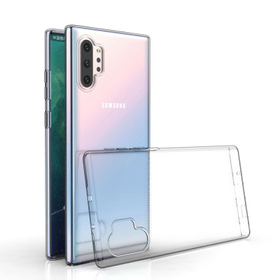 Прозора ТПУ накладка для Samsung Galaxy Note 10 Plus (N975F) (Crystal Clear) — eCase