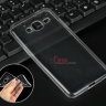 Прозрачная ТПУ накладка для Samsung J300H Galaxy J3 EXELINE Crystal (Strong 0,5мм) фото 3 — eCase