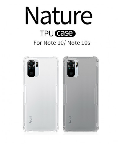 TPU чехол Nillkin Nature для Xiaomi Redmi Note 10S — eCase