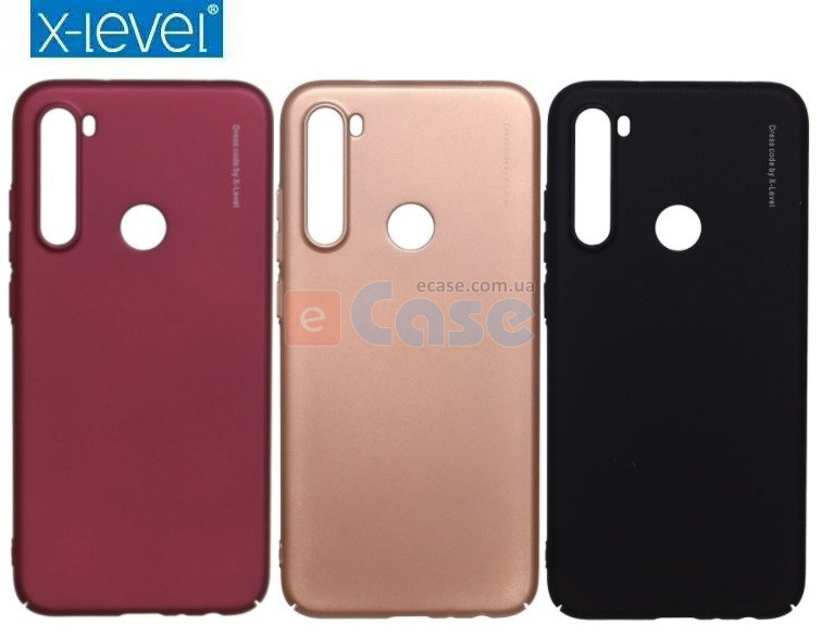 Пластиковая накладка X-level Knight для Xiaomi Redmi Note 8T фото 1 — eCase
