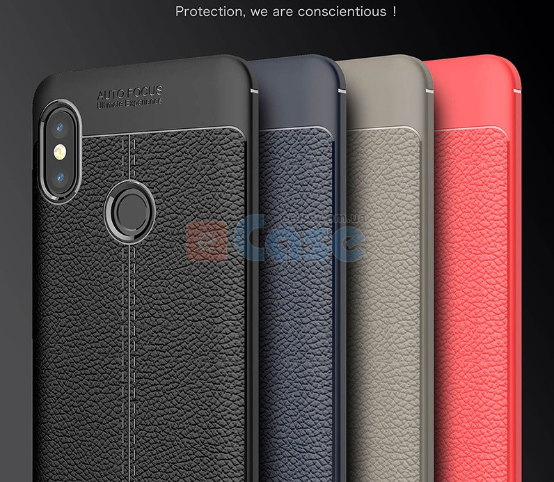 ТПУ накладка Leather для Xiaomi Redmi Note 5 Pro фото 1 — eCase
