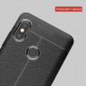 ТПУ накладка Leather для Xiaomi Redmi Note 5 Pro фото 3 — eCase
