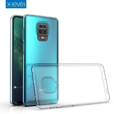 ТПУ накладка (прозора) X-level Antislip для Xiaomi Redmi Note 9S — eCase