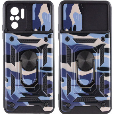 Ударопрочный чехол Armo Ring Gate для Xiaomi Redmi Note 10 — eCase