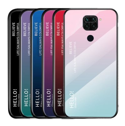 Накладка TPU + Glass Colorful для Xiaomi Redmi 10X — eCase