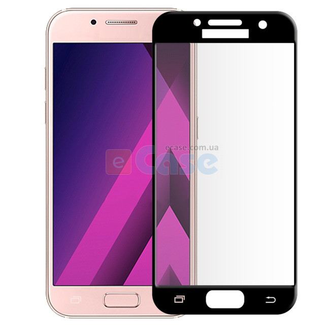 Захисне скло Full Glue Color для Samsung A520F Galaxy A5 2017 фото 1 — eCase