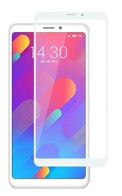 Защитное стекло 3D Full-screen Color Frame для Meizu V8 — eCase