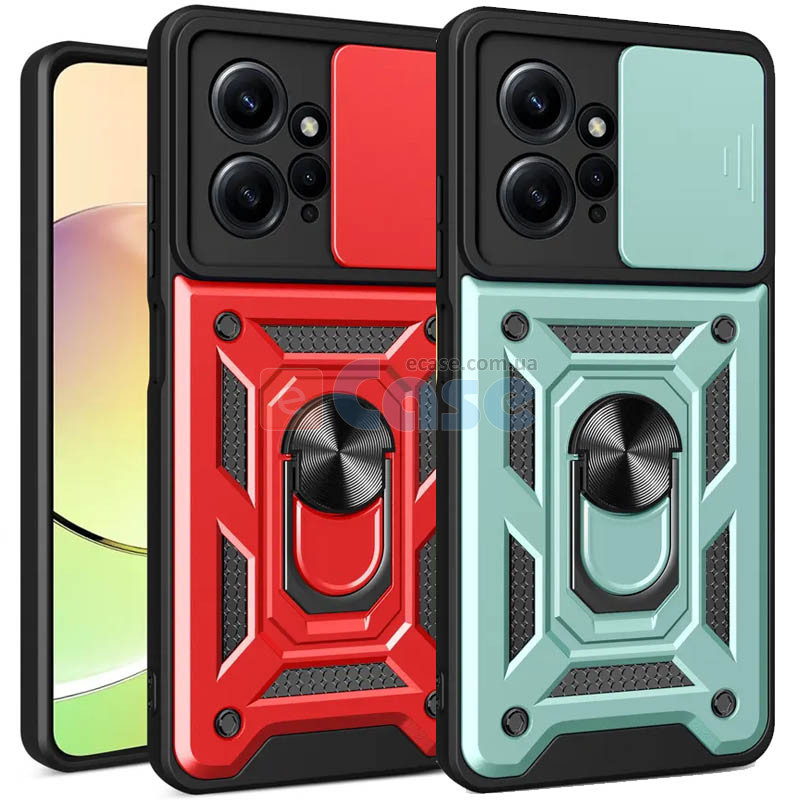 TPU+PC чехол Kvadratic Ring Gate для Xiaomi Redmi Note 12 фото 1 — eCase