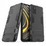 Защитный чехол с ТПУ бампером для Xiaomi Poco M3 (c подставкой) фото 2 — eCase