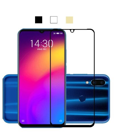 Защитное стекло для Meizu Note 9 (Tempered Glass Frame 2,5D) с рамкой — eCase
