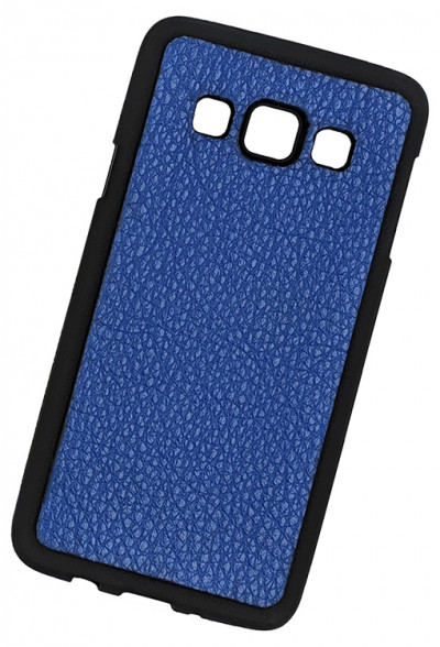 ТПУ накладка для Samsung A300H Galaxy A3 "Cover Flotar" (зі вставкою з натуральної шкіри) — eCase