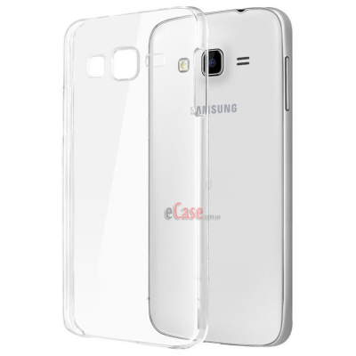 Прозора ТПУ накладка для Samsung J320F Galaxy J3 2016 EXELINE Crystal (Strong 0,5 мм) — eCase